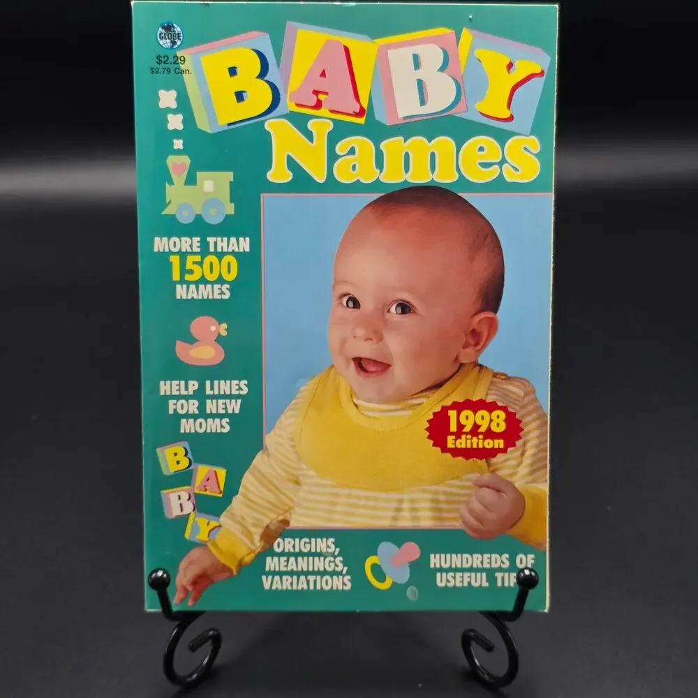 98 Vintage Globe Digest Series Baby Names
